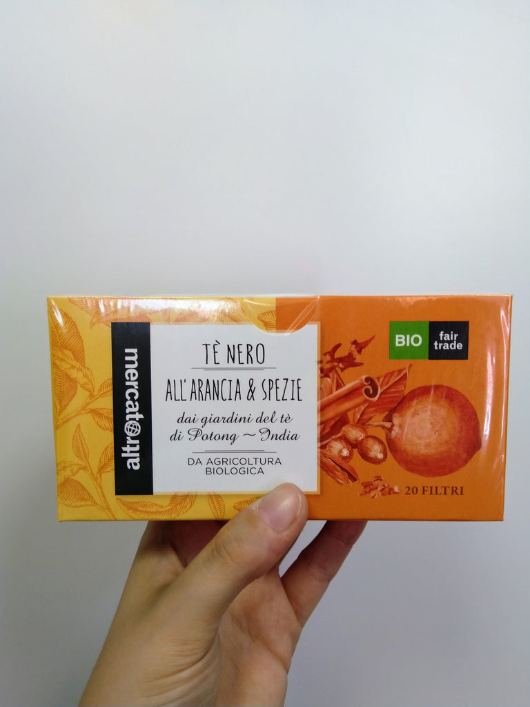 Tè nero bio all'arancia e spezie  - 20 Filtri - ZeroPerCento