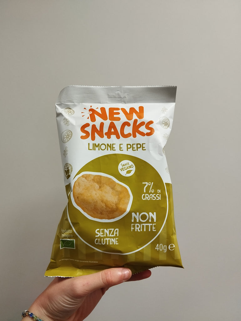 New Snacks Limone e Pepe -40 gr - ZeroPerCento