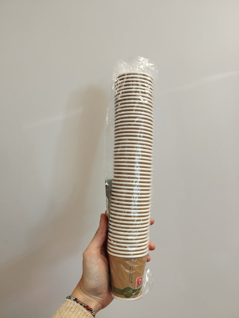 Bicchieri compostabili da caffè (conf. da 50) - ZeroPerCento