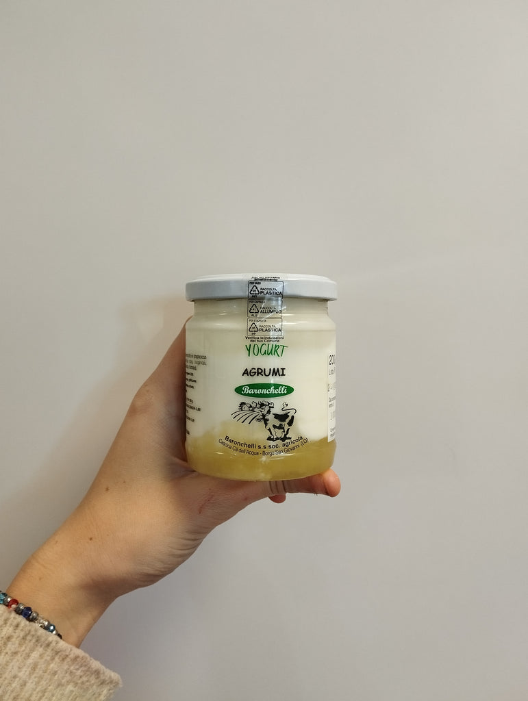Agrumi Yoghurt 200 gr - ZeroPerCento