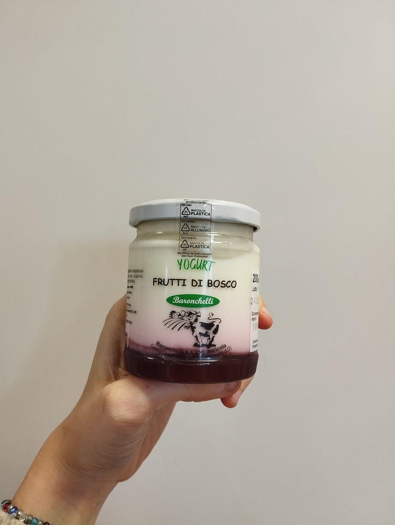 Frutti di bosco Yoghurt 200 gr - ZeroPerCento