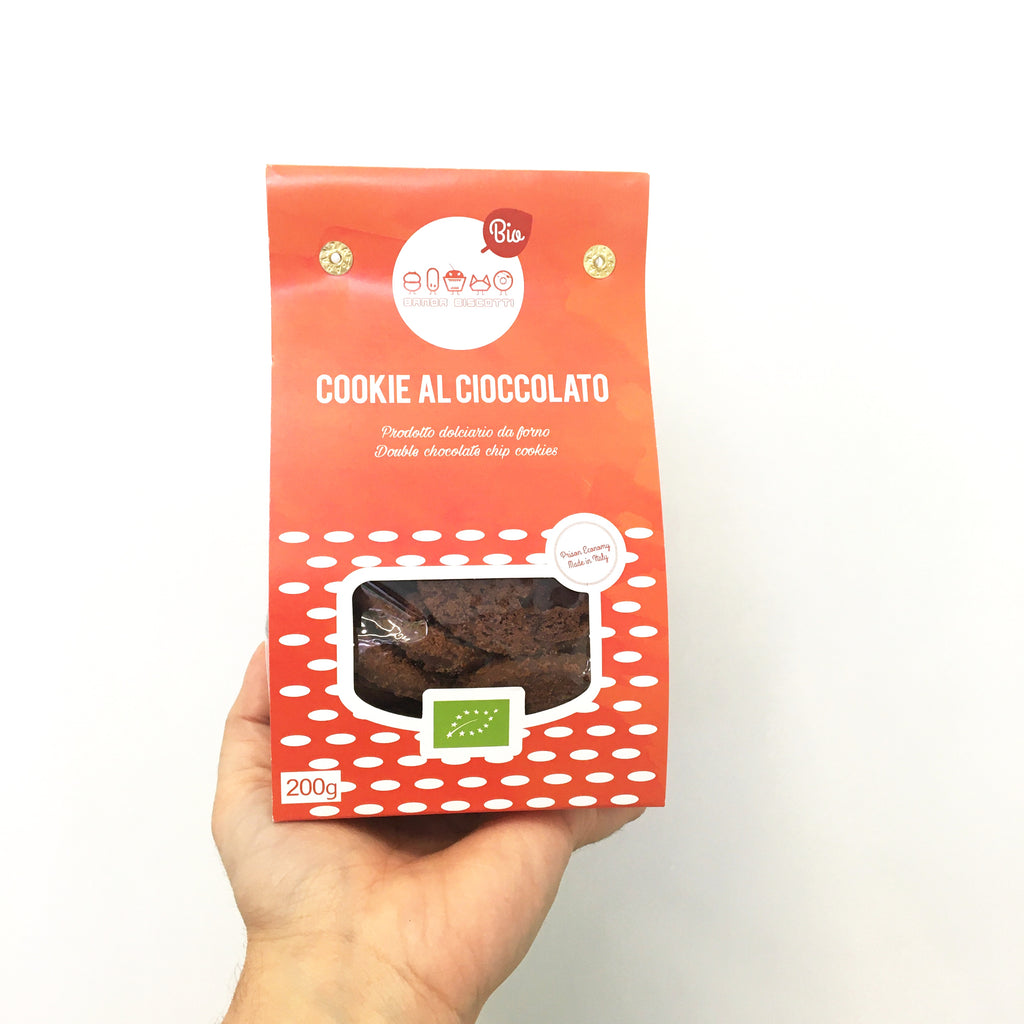 Cookie al Cacao Bio- 200 gr - ZeroPerCento